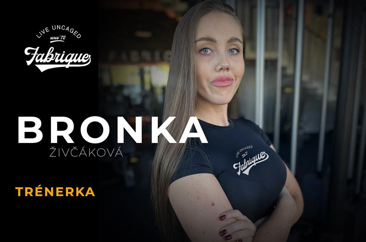 Bronislava Živčáková - trénerka Fabrique Gym Nitra