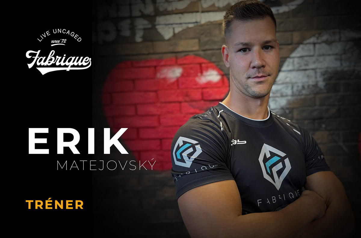 Erik Matejovský - tréner Fabrique Gym Nitra