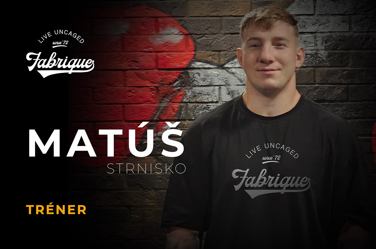 Matúš Strnisko - tréner Fabrique Gym Nitra
