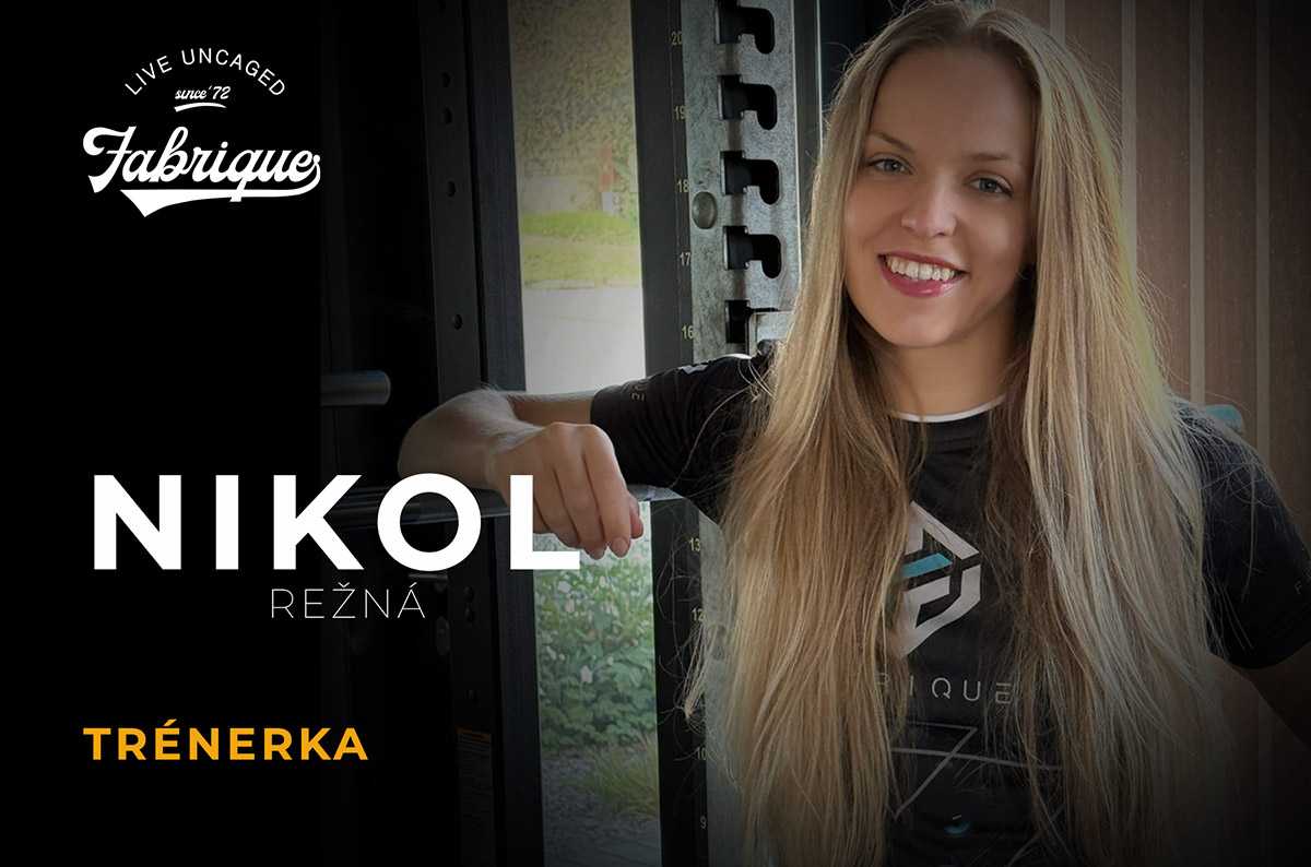 Nikol Režná - trénerka Fabrique Gym Nitra