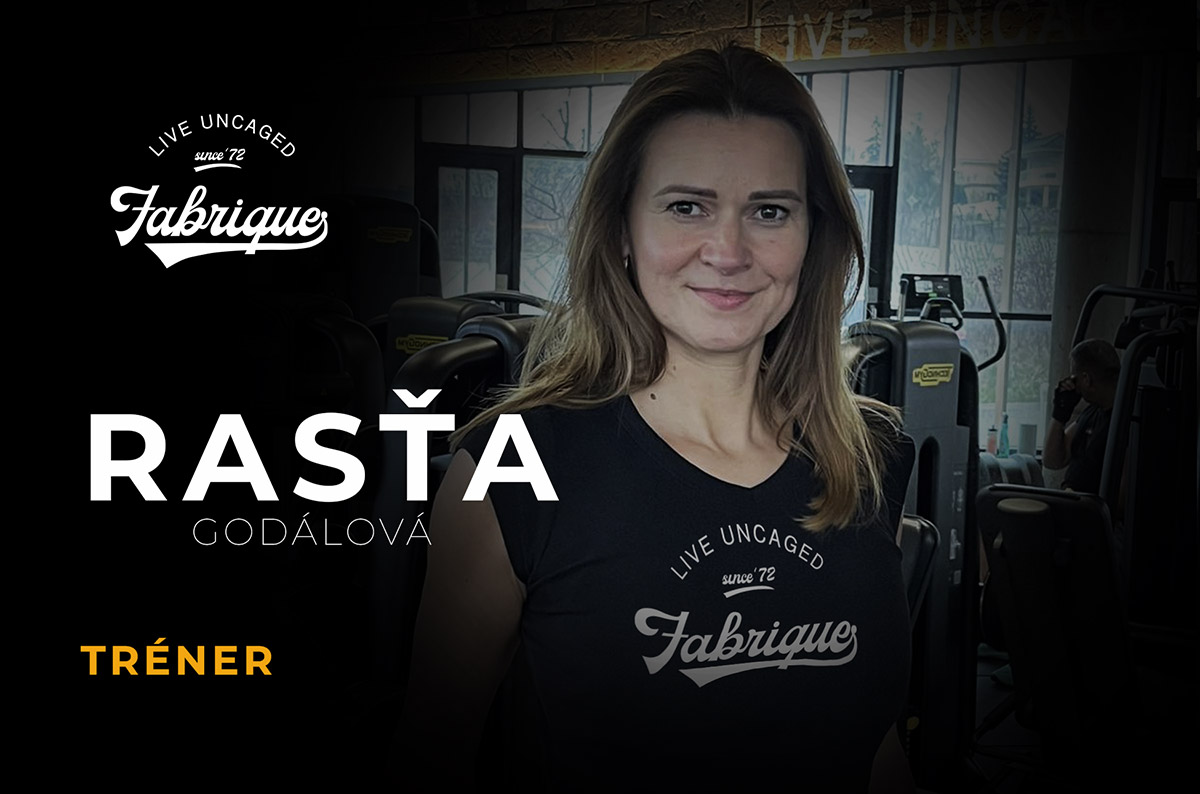 Rasťa Godálová - trénerka Fabrique Gym Nitra